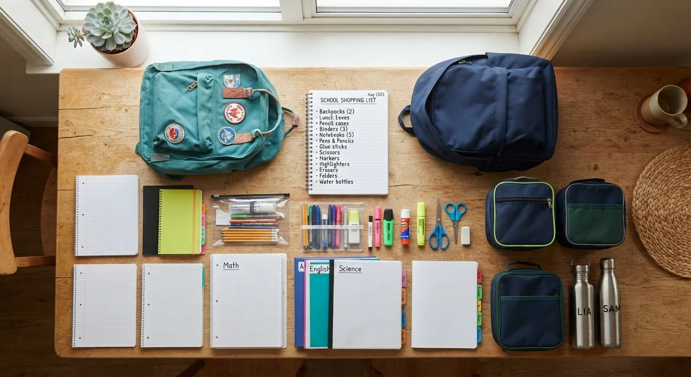 Before the Back-to-School Rush: A Pre-Season Shopping Checklist for Parents