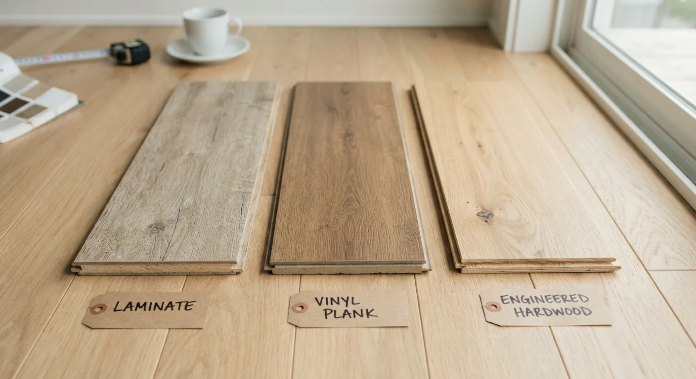 Laminate, Vinyl Plank, and Engineered Hardwood: Picking the Right Budget Flooring