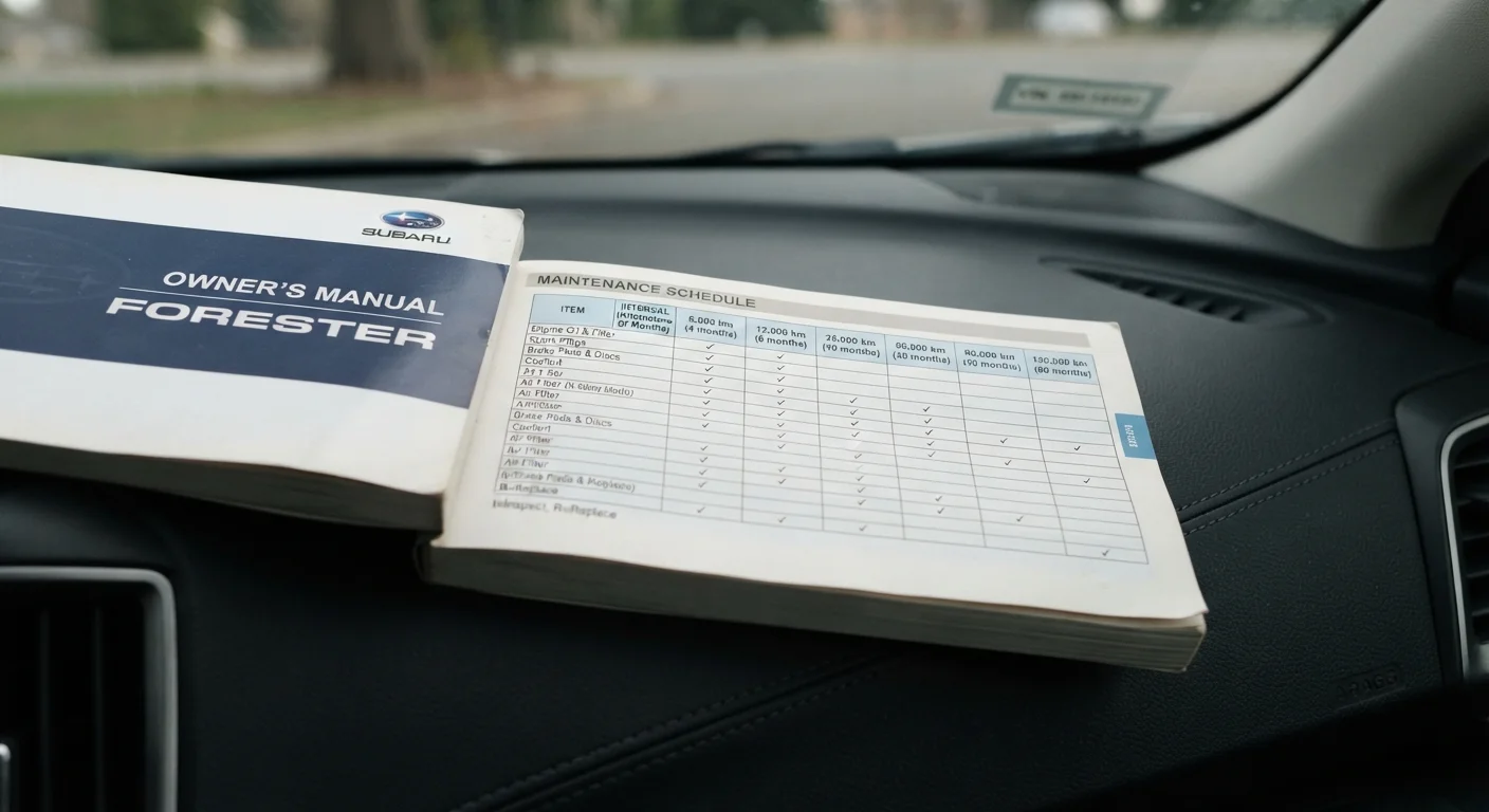 What Your Car's Maintenance Schedule Is Actually Telling You